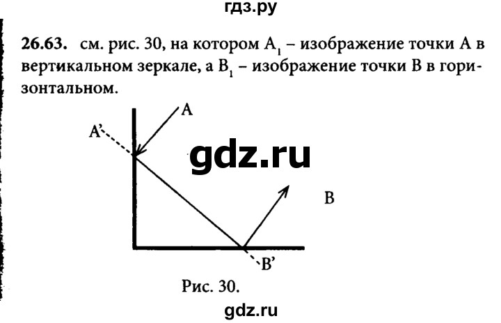 ГДЗ по физике 8 класс  Генденштейн   тема 26 - 26.63, Решебник к задачнику