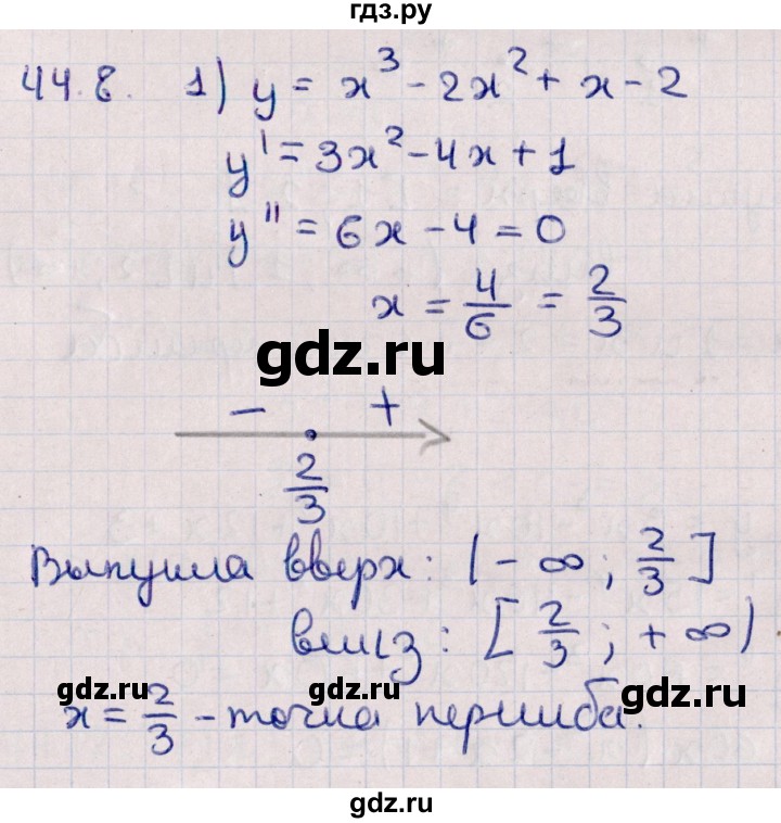 ГДЗ по алгебре 10 класс Мерзляк  Углубленный уровень параграф 44 - 44.8, Решебник №1