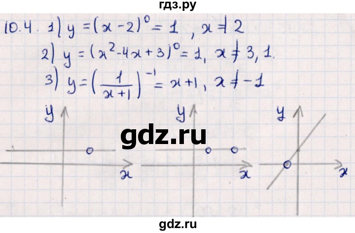 ГДЗ по алгебре 10 класс Мерзляк  Углубленный уровень параграф 10 - 10.4, Решебник №1