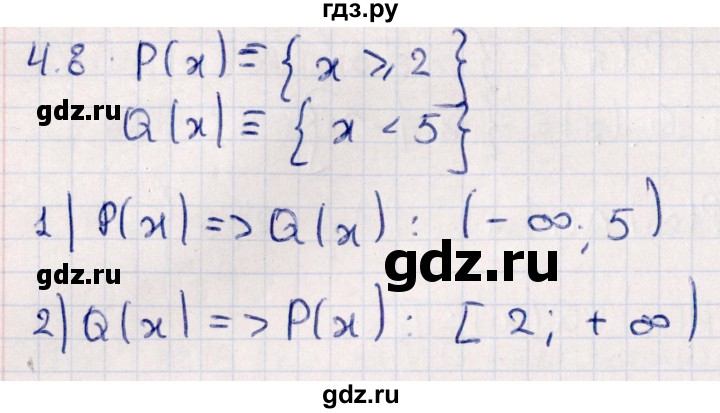 ГДЗ по алгебре 10 класс Мерзляк  Углубленный уровень параграф 4 - 4.8, Решебник №1