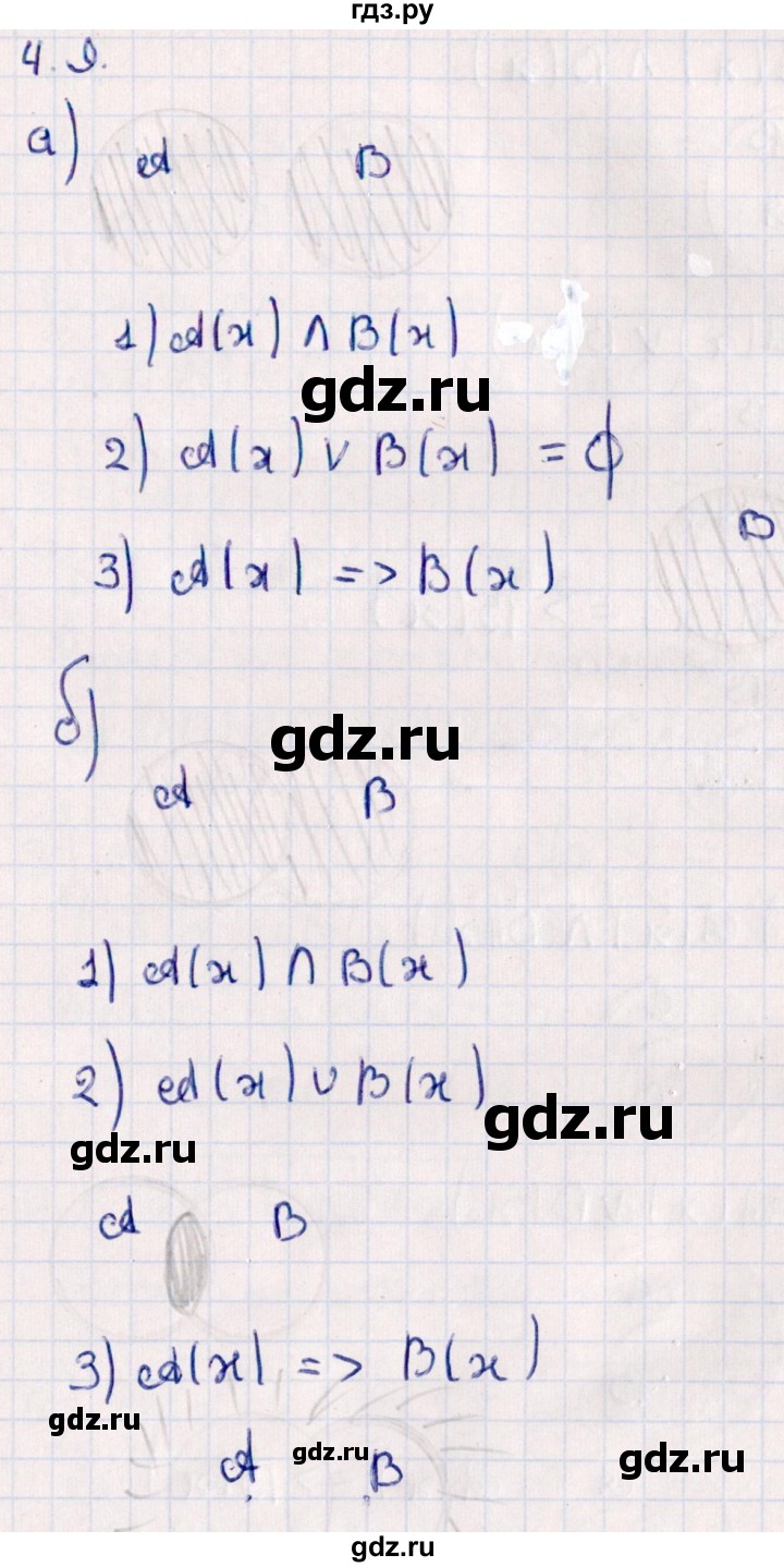 ГДЗ по алгебре 10 класс Мерзляк  Углубленный уровень параграф 4 - 4.9, Решебник №1