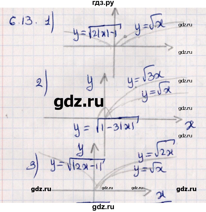 ГДЗ по алгебре 10 класс Мерзляк  Углубленный уровень параграф 6 - 6.13, Решебник №1