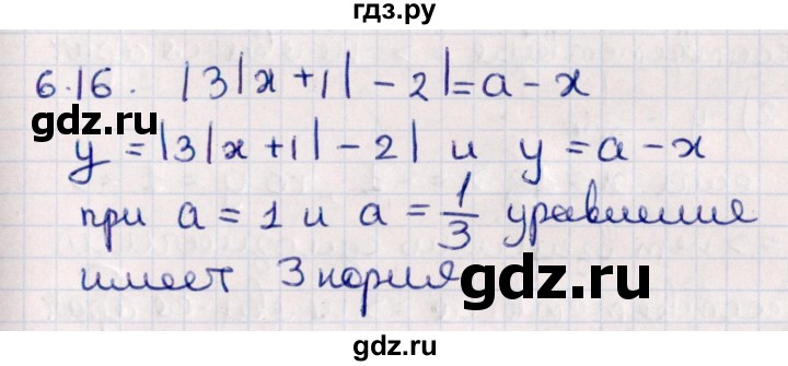 ГДЗ по алгебре 10 класс Мерзляк  Углубленный уровень параграф 6 - 6.16, Решебник №1
