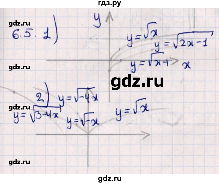 ГДЗ по алгебре 10 класс Мерзляк  Углубленный уровень параграф 6 - 6.5, Решебник №1