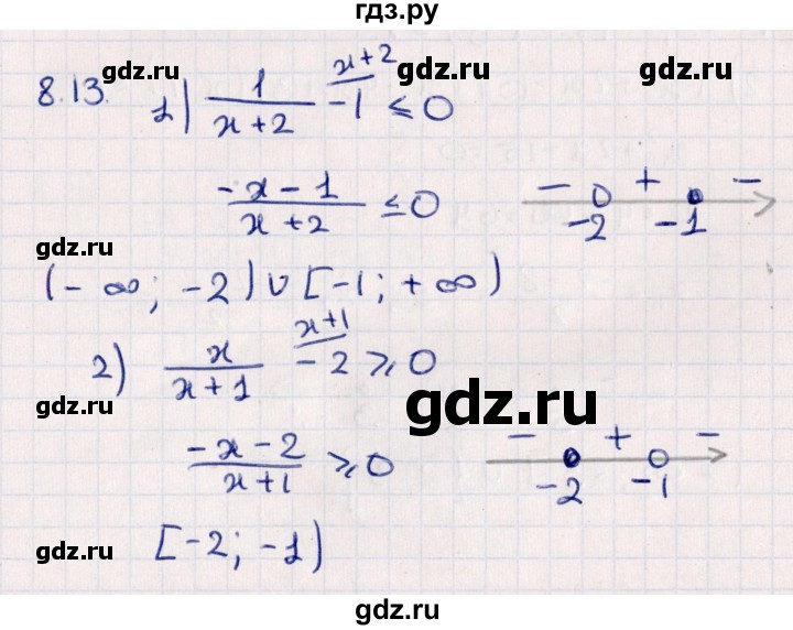 ГДЗ по алгебре 10 класс Мерзляк  Углубленный уровень параграф 8 - 8.13, Решебник №1