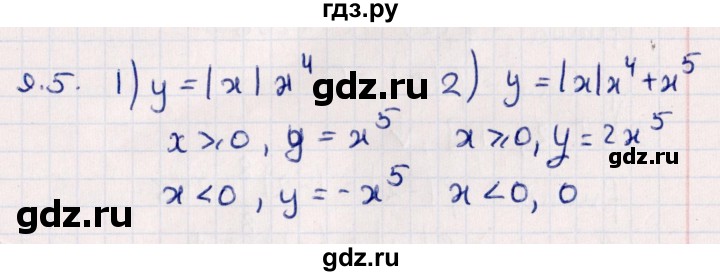 ГДЗ по алгебре 10 класс Мерзляк  Углубленный уровень параграф 9 - 9.5, Решебник №1