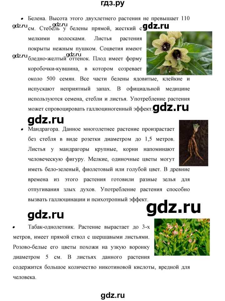 ГДЗ по биологии 6 класс Сивоглазов   страница - 114, Решебник