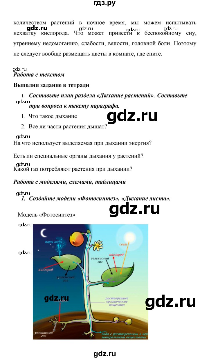 ГДЗ страница 71 биология 6 класс Сивоглазов, Плешаков