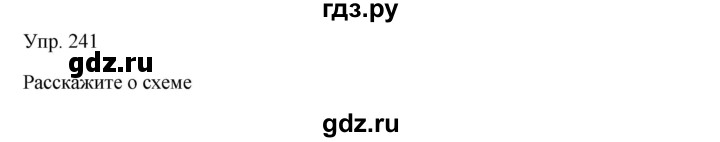 ГДЗ по русскому языку 7 класс Сабитова   упражнение - 241, Решебник