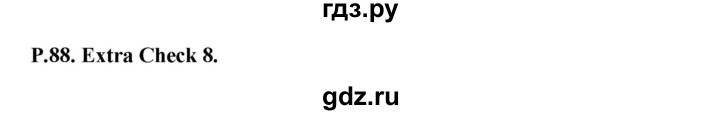 ГДЗ по английскому языку 3 класс Дули рабочая тетрадь Smiles Профильный уровень страница - 88, Решебник