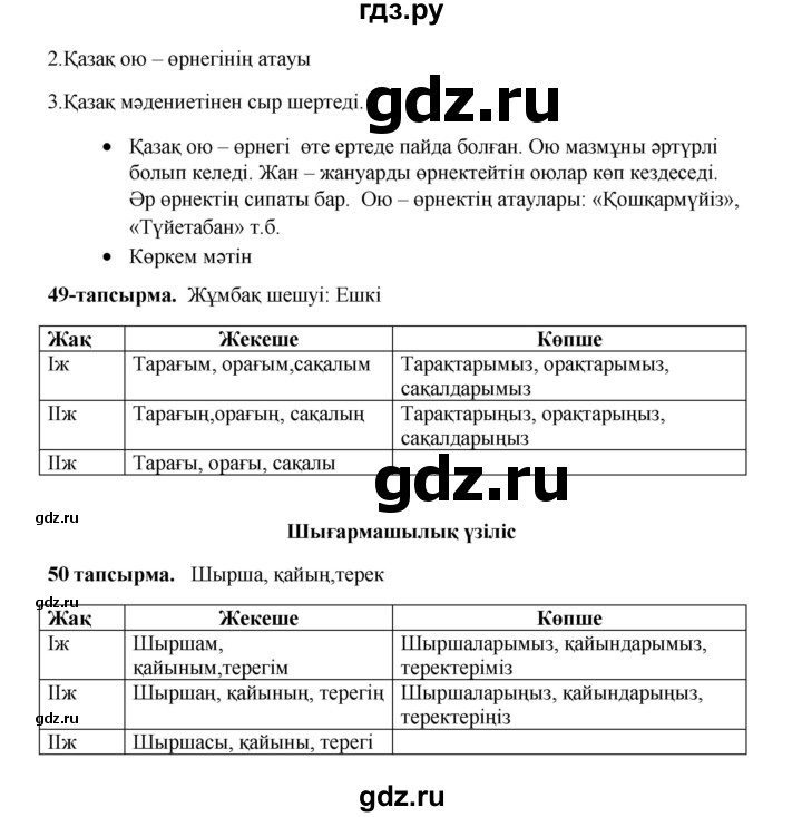 ГДЗ по казахскому языку 3 класс Жумабаева   часть 2. страница - 32, Решебник