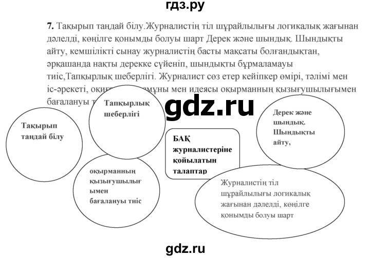 ГДЗ по казахскому языку 9 класс Даулетбекова   страница - 118, Решебник