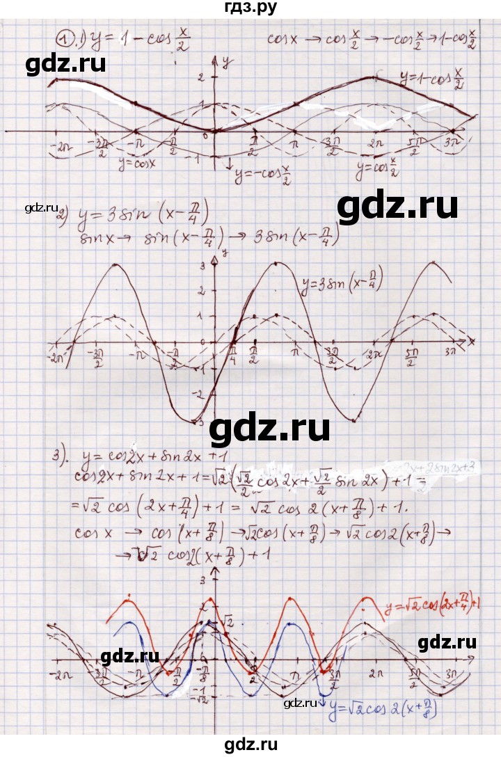 ГДЗ по алгебре 11 класс Абылкасымова   повторение 10 класса - 1, Решебник