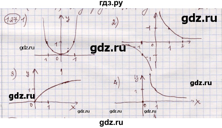 ГДЗ по алгебре 11 класс Абылкасымова   упражнение - 127, Решебник