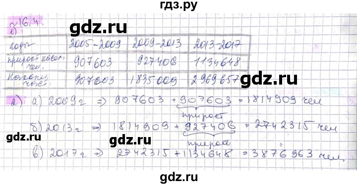 ГДЗ по алгебре 8 класс Абылкасымова   параграф 16 - 16.4, Решебник