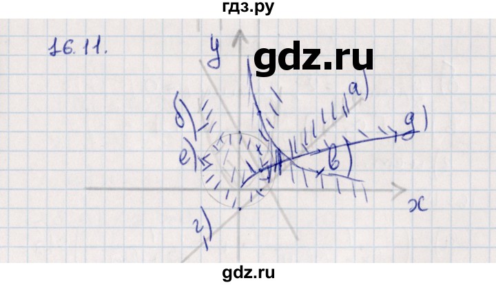 ГДЗ по алгебре 9 класс Мордкович   §16 - 16.11, Решебник