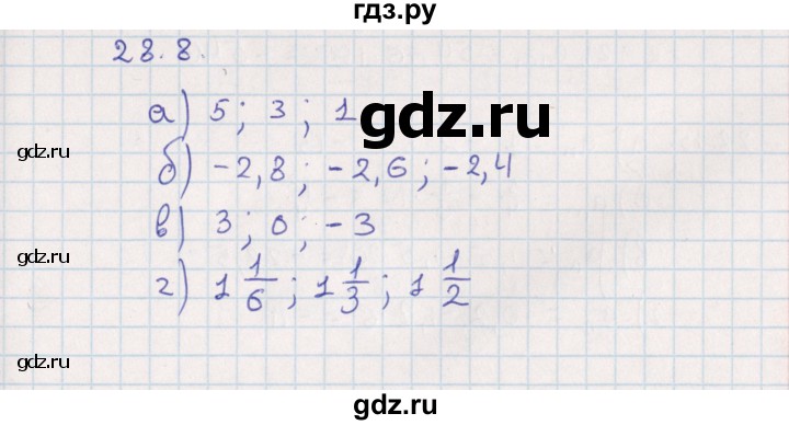 ГДЗ по алгебре 9 класс Мордкович   §28 - 28.8, Решебник