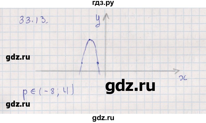 ГДЗ по алгебре 9 класс Мордкович   §33 - 33.13, Решебник
