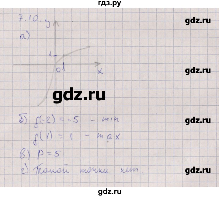 ГДЗ по алгебре 9 класс Мордкович   §7 - 7.10, Решебник