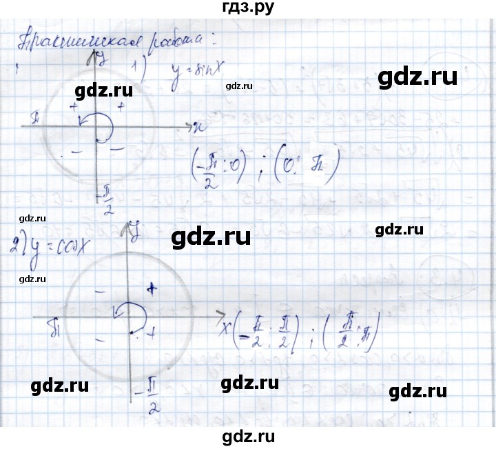 ГДЗ по алгебре 9 класс Шыныбеков   практическая работа - стр.124, Решебник