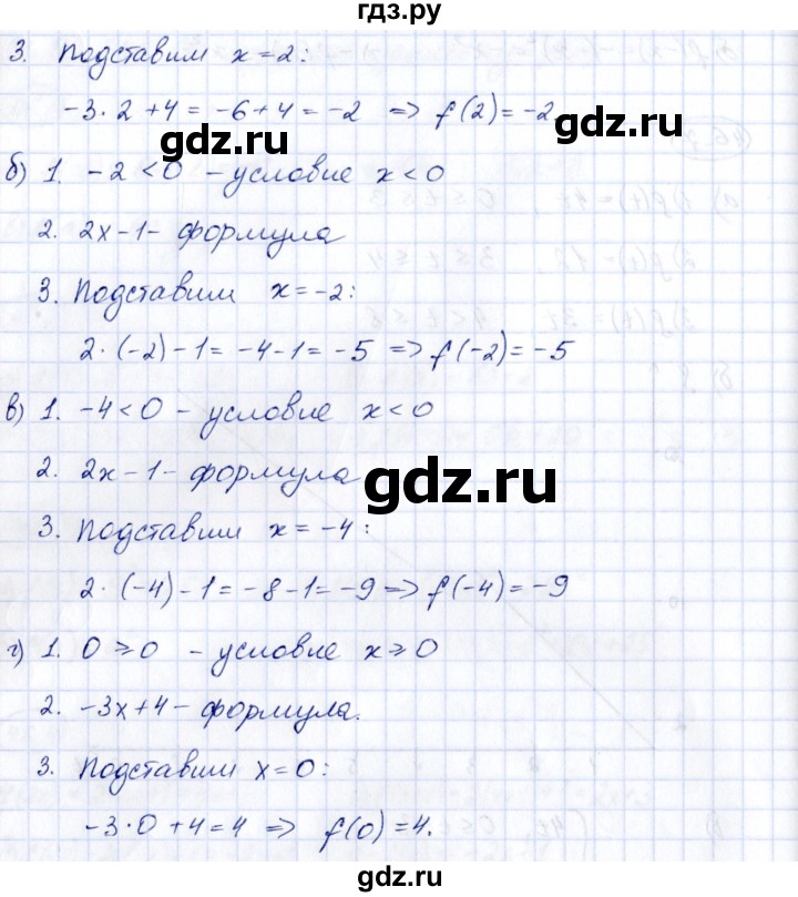 ГДЗ по алгебре 7 класс Зубарева рабочая тетрадь  §46 - 46.8, Решебник