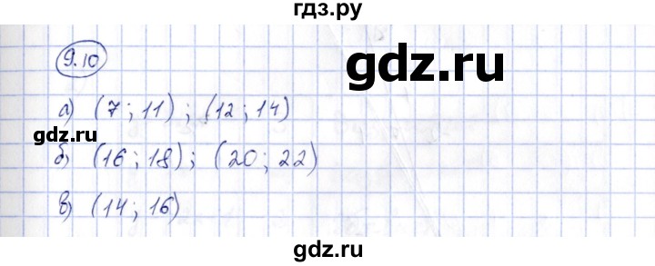 ГДЗ по алгебре 7 класс Зубарева рабочая тетрадь  §9 - 9.10, Решебник