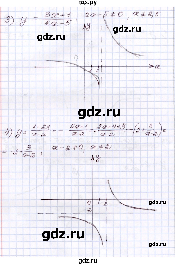ГДЗ по алгебре 8 класс Шыныбеков   раздел 3 - 3.45, Решебник