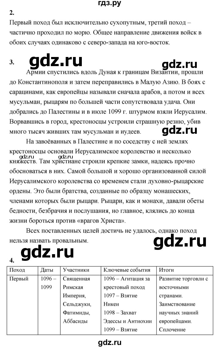 гдз всеобщая история 6 класс бойцов на вопросы (100) фото