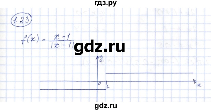 ГДЗ по алгебре 10 класс Шыныбеков   раздел 1 - 1.23, Решебник
