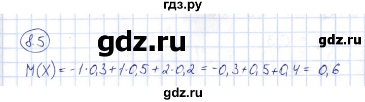 ГДЗ по алгебре 10 класс Шыныбеков   раздел 8 - 8.5, Решебник