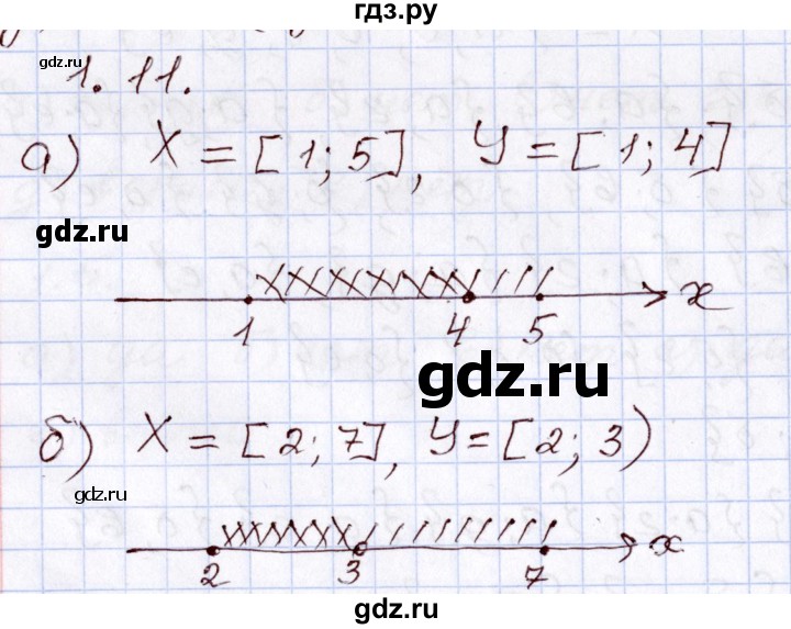ГДЗ по алгебре 8 класс Мордкович   §1 - 1.11, Решебник