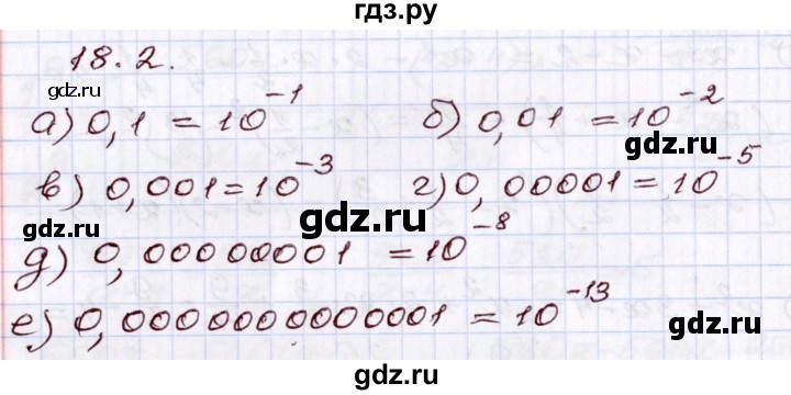 ГДЗ по алгебре 8 класс Мордкович   §18 - 18.2, Решебник