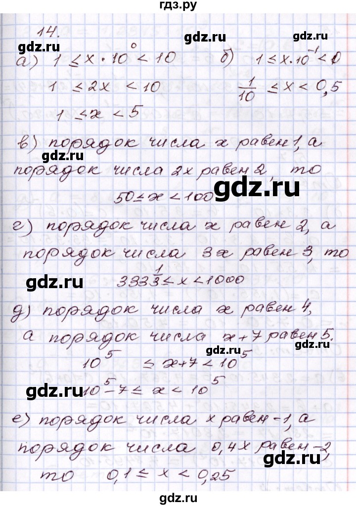 ГДЗ по алгебре 8 класс Мордкович   дополнительные задачи / глава 2 - 14, Решебник