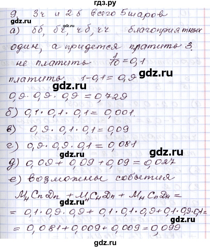 ГДЗ по алгебре 8 класс Мордкович   дополнительные задачи / глава 6 - 9, Решебник