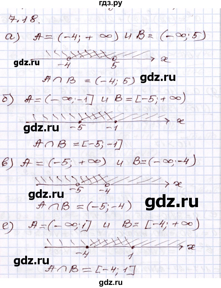 ГДЗ по алгебре 8 класс Мордкович   §7 - 7.18, Решебник