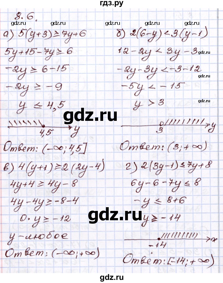 ГДЗ по алгебре 8 класс Мордкович   §8 - 8.6, Решебник