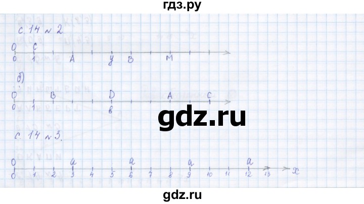 ГДЗ по математике 4 класс Рудницкая дидактические материалы  часть 2. страница - 14, Решебник