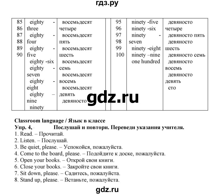 ГДЗ по английскому языку 5 класс Маневич Options  страница - 44, Решебник к учебнику 2023