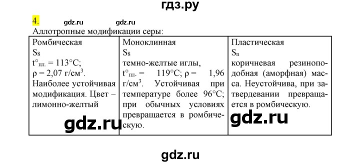 ГДЗ по химии 9 класс Габриелян сборник задач и упражнений  тема 7 - 4, Решебник