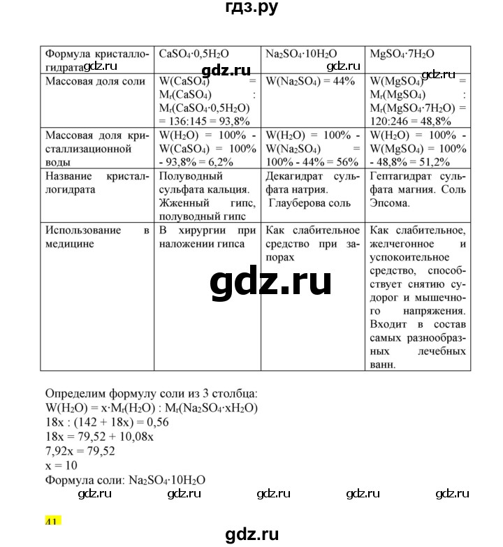 ГДЗ по химии 9 класс Габриелян сборник задач и упражнений  тема 7 - 40, Решебник