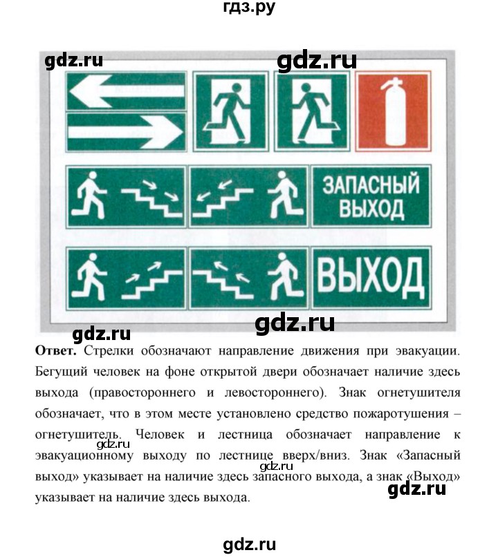 ГДЗ по обж 5‐6 класс  Виноградова   страница - 84-85, Решебник №1