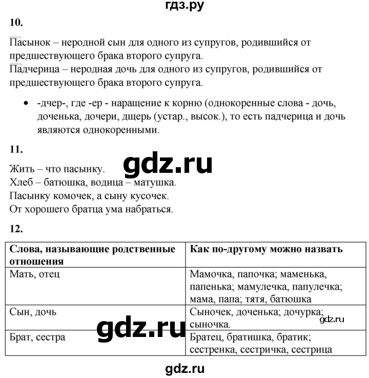 ГДЗ по русскому языку 4 класс Александрова   страница - 18, Решебник №1 к учебнику 2020