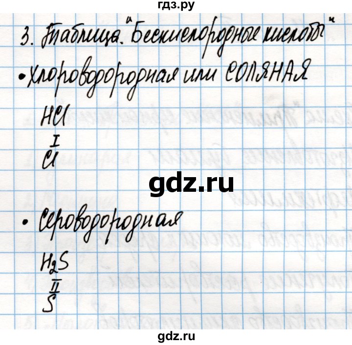 ГДЗ по химии 8 класс Габриелян рабочая тетрадь  страница - 62, Решебник