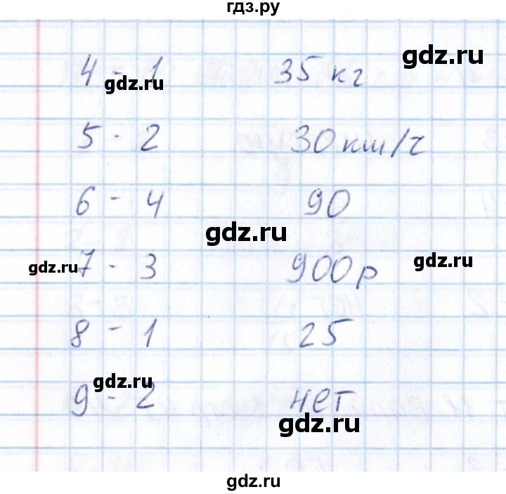 ГДЗ по математике 5 класс  Рудницкая тесты к учебнику Зубаревой  тест 11 (вариант) - 2, Решебник