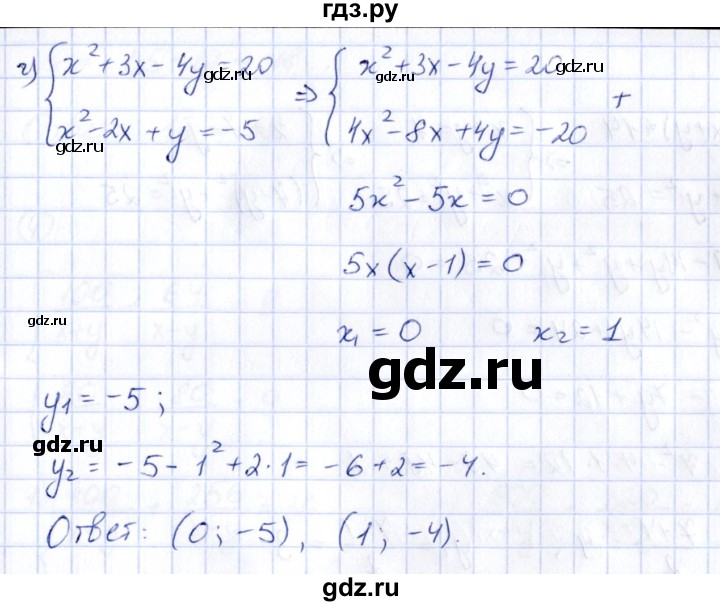 ГДЗ по алгебре 9 класс  Ключникова рабочая тетрадь (к учебнику Мордкович)  страница - 63-64, Решебник