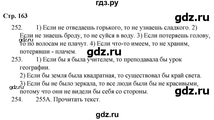 ГДЗ по русскому языку 9 класс Сабитова   страница - 163, Решебник