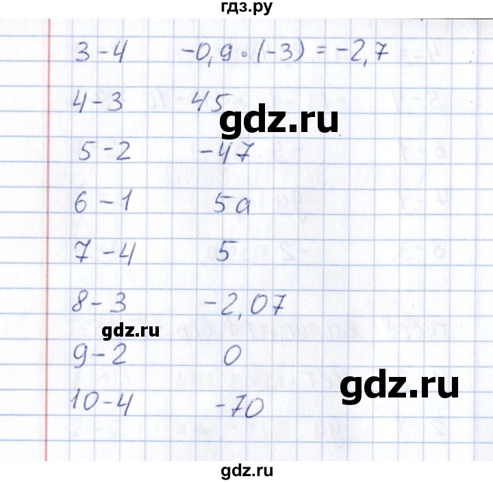 ГДЗ по математике 6 класс  Рудницкая тесты к учебнику Зубаревой  тест 8 (вариант) - 2, Решебник