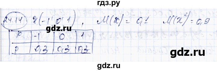 ГДЗ по алгебре 10 класс Абылкасымова   §24 - 24.14, Решебник