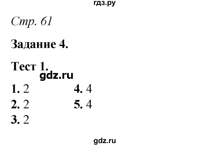 ГДЗ по русскому языку 6 класс Фокина рабочая тетрадь (Баранов)  часть 1. страница - 61, Решебник 2021