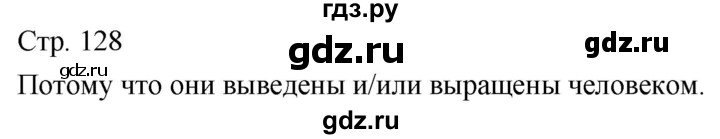 ГДЗ по технологии 5 класс Казакевич   страница - 128, Решебник